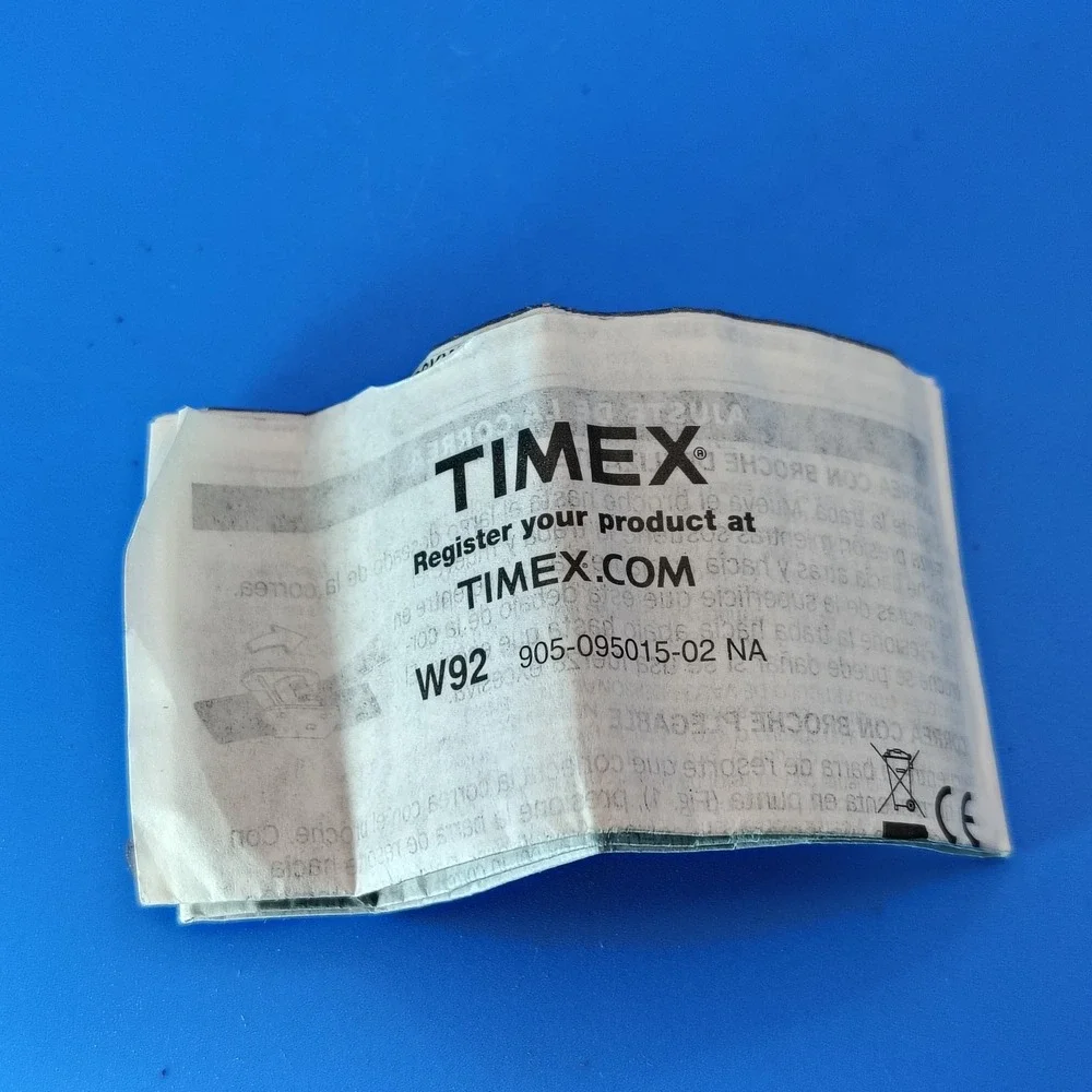 New! Vintage 2001 Timex IronMan 40mm Mens‎ Digital Sport Watch Full Set NOS